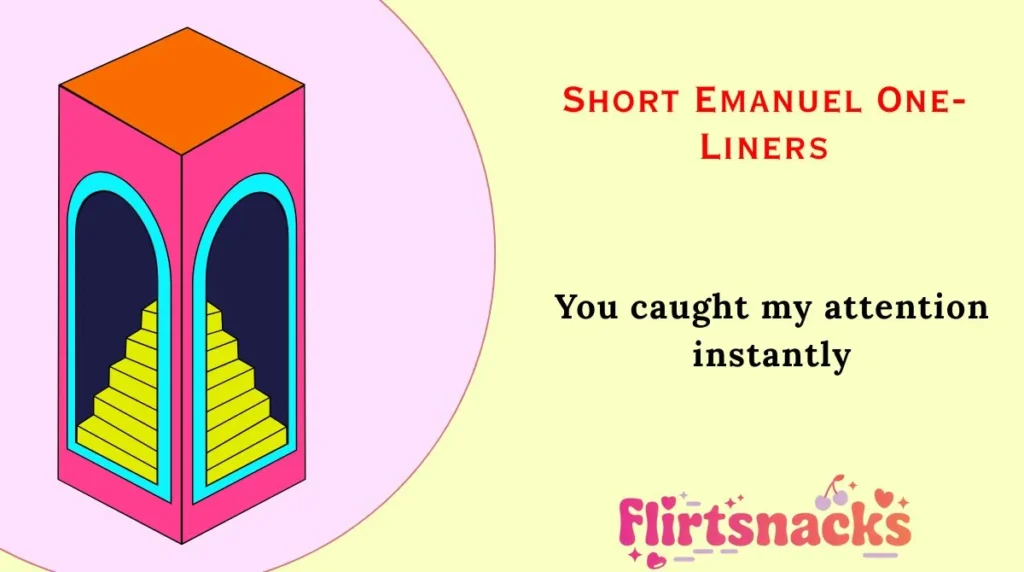 Short Emanuel One-Liners