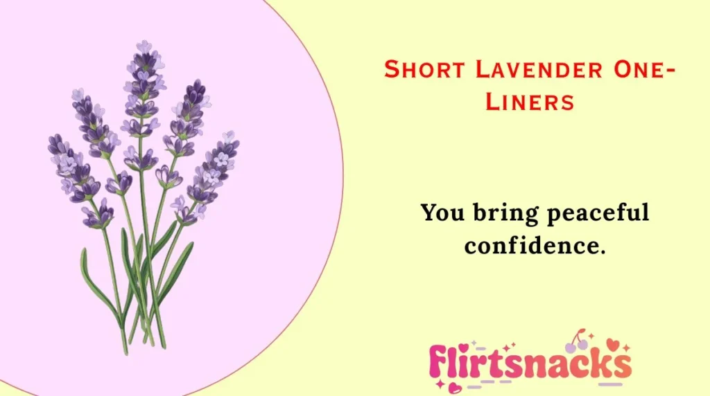 Short Lavender One-Liners