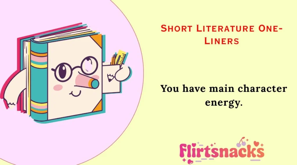 Short Literature One-Liners