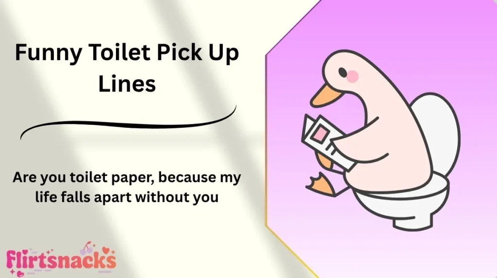 Funny Toilet Pick Up Lines