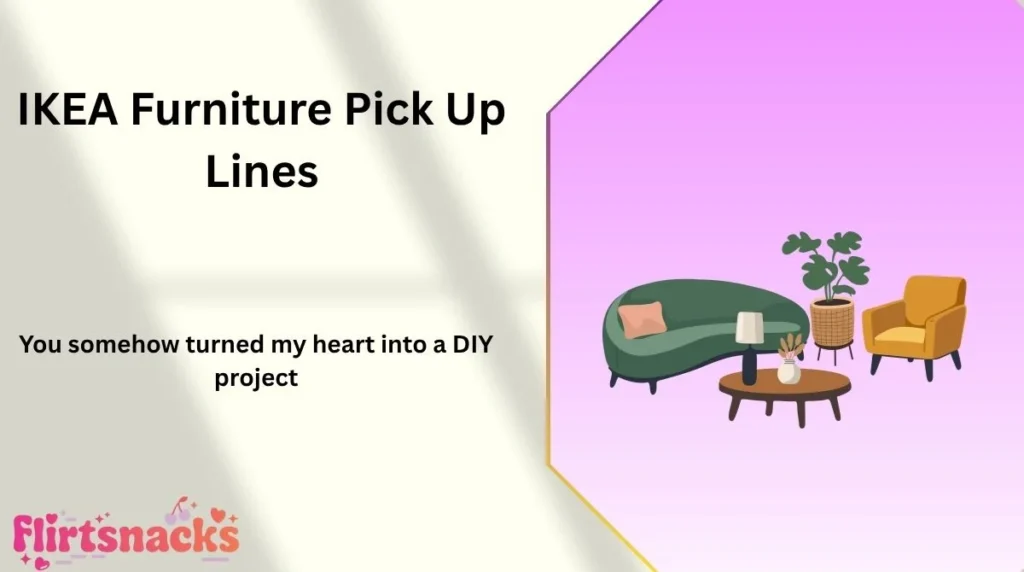IKEA Furniture Pick Up Lines