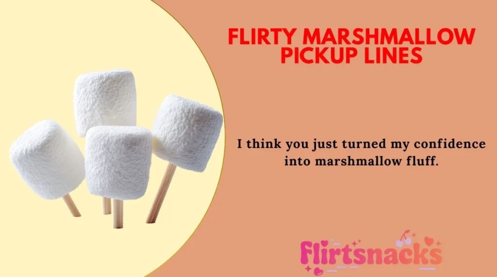 Flirty Marshmallow Pickup Lines