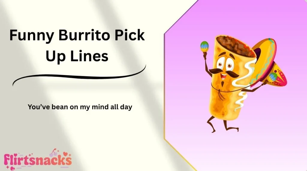 Funny Burrito Pick Up Lines