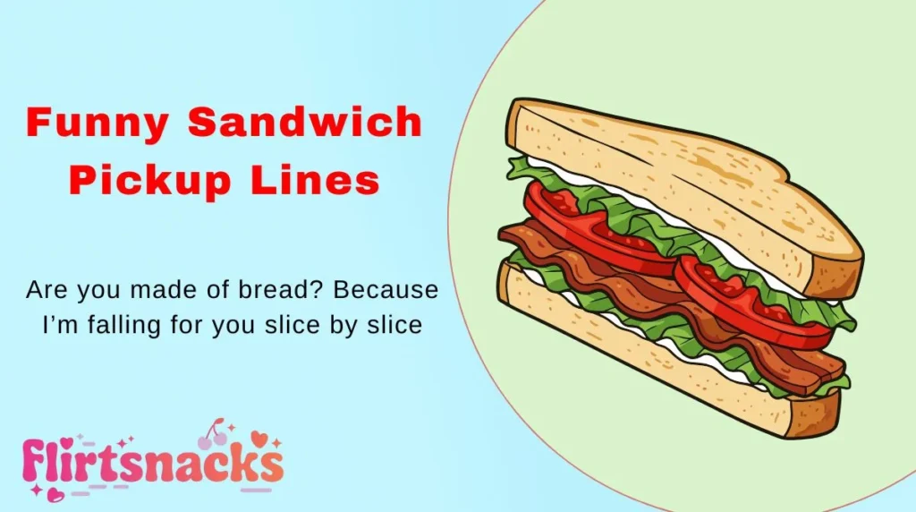 Funny Sandwich Pickup Lines