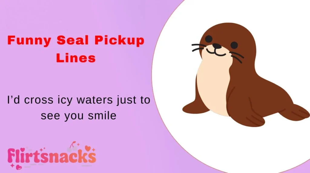 Funny Seal Pickup Lines
