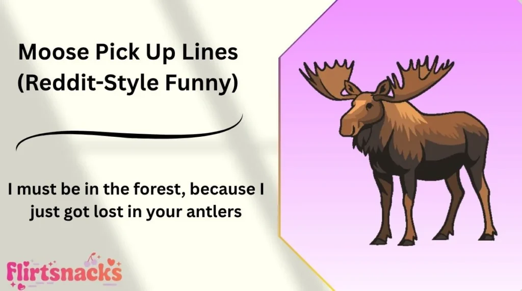 Moose Pick Up Lines (Reddit-Style Funny)