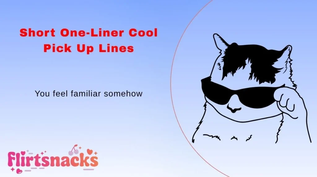 Short One-Liner Cool Pick Up Lines