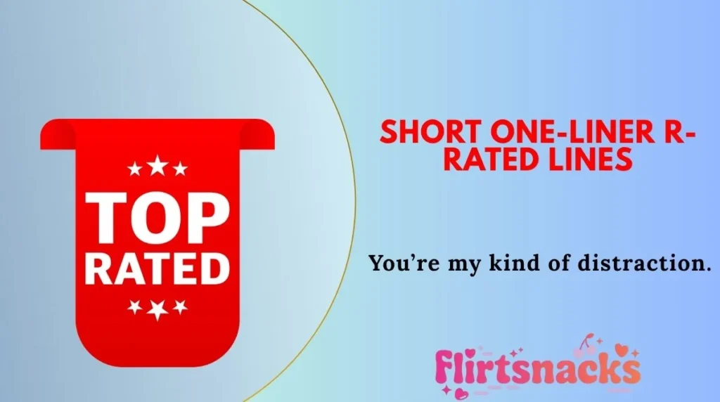 Short One-Liner R-Rated Lines