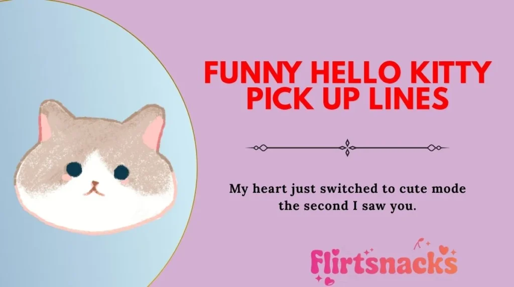 Funny Hello Kitty Pick Up Lines
