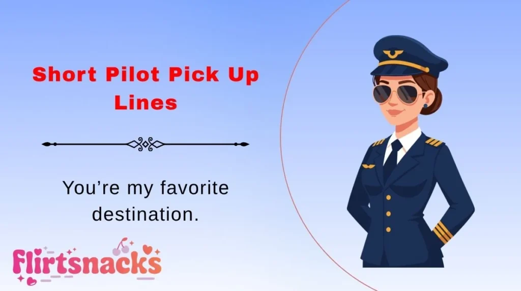 Short Pilot Pick Up Lines