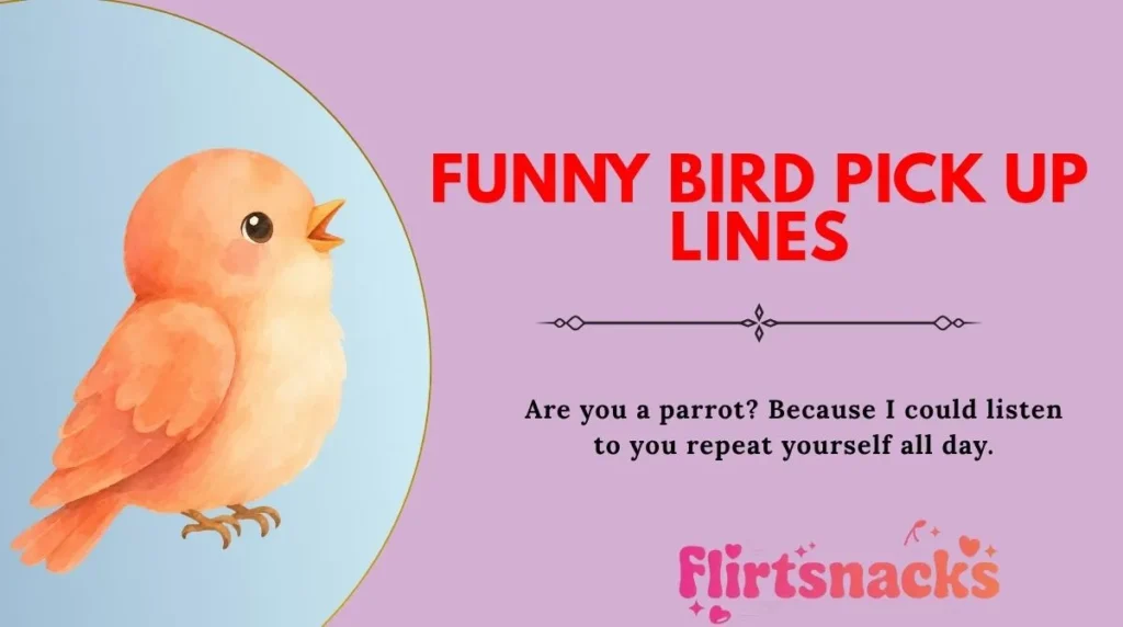 Funny Bird Pick Up Lines
