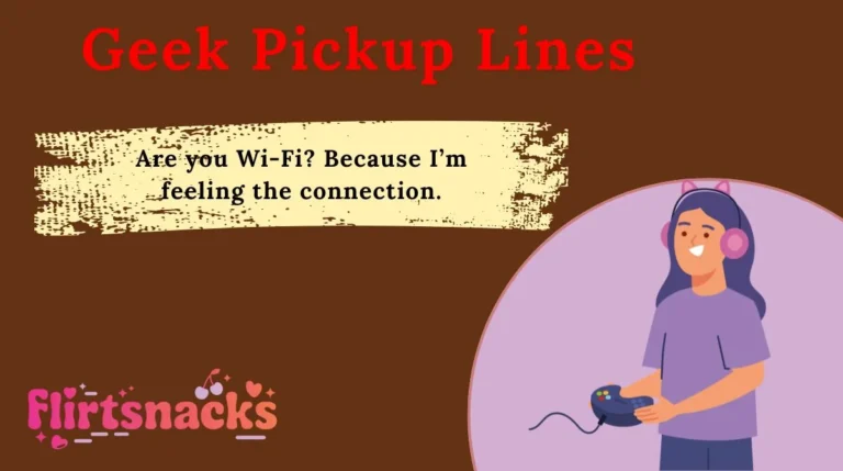 Geek Pickup Lines