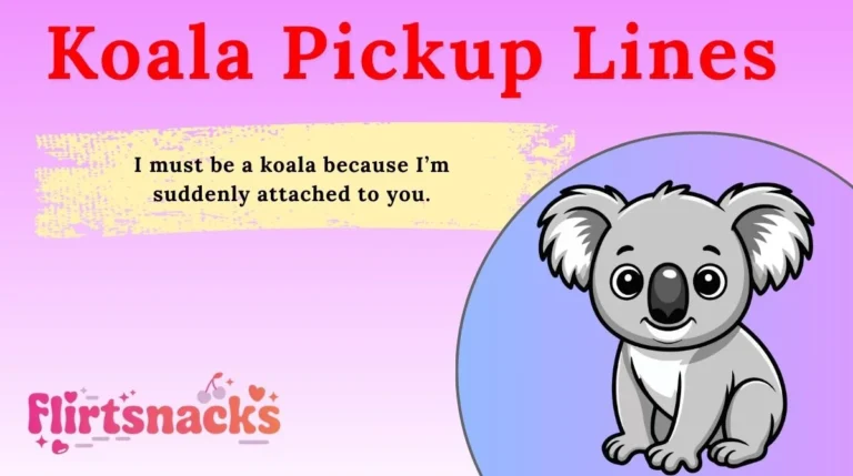 Koala Pickup Lines