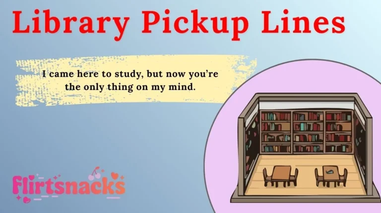Library Pickup Lines