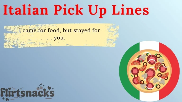 Italian Pick Up Lines