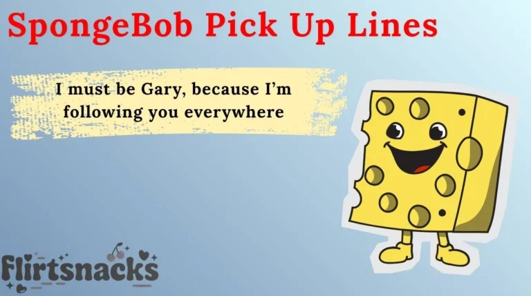 SpongeBob Pick Up Lines