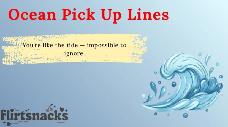Ocean Pick Up Lines