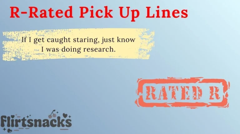 R-Rated Pick Up Lines