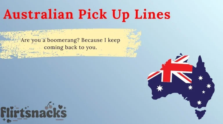 Australian Pick Up Lines