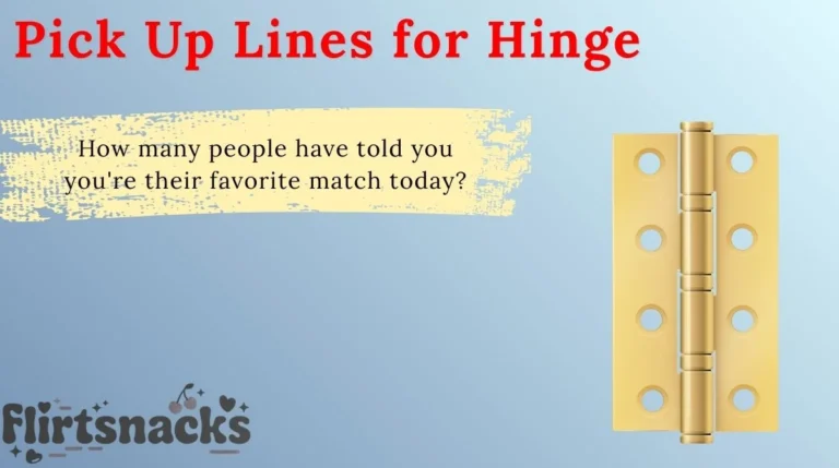 Pick Up Lines for Hinge
