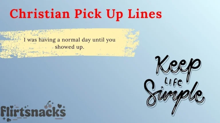 Simple Pick Up Lines