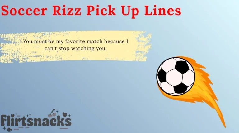 Soccer Rizz Pick Up Lines