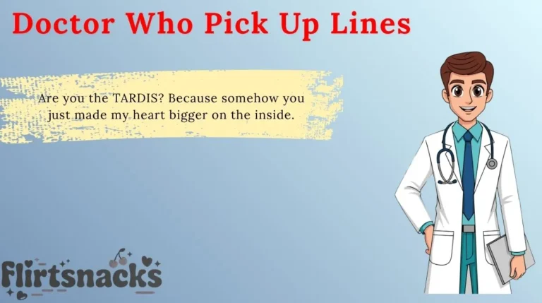 Doctor Who Pick Up Lines