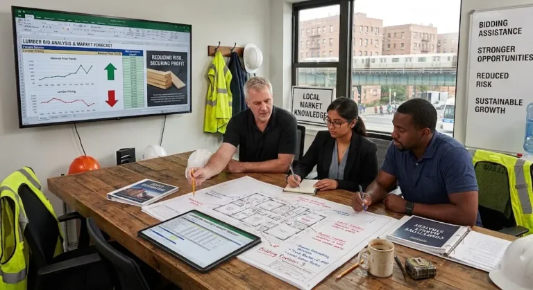 How Bidding Assistance Can Strengthen Construction Opportunities for Lumber Contractors
